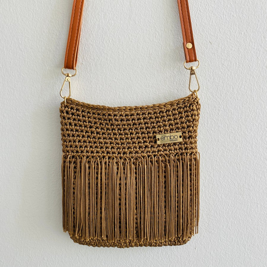Fringed Sling Bag