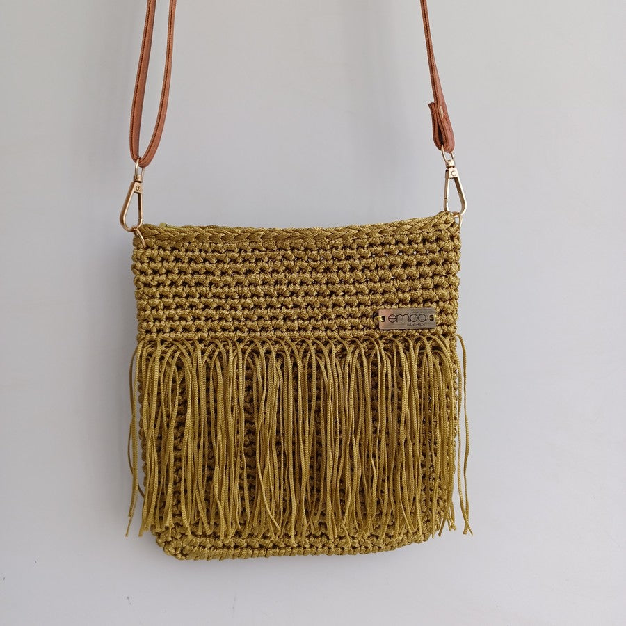 Fringed Sling Bag