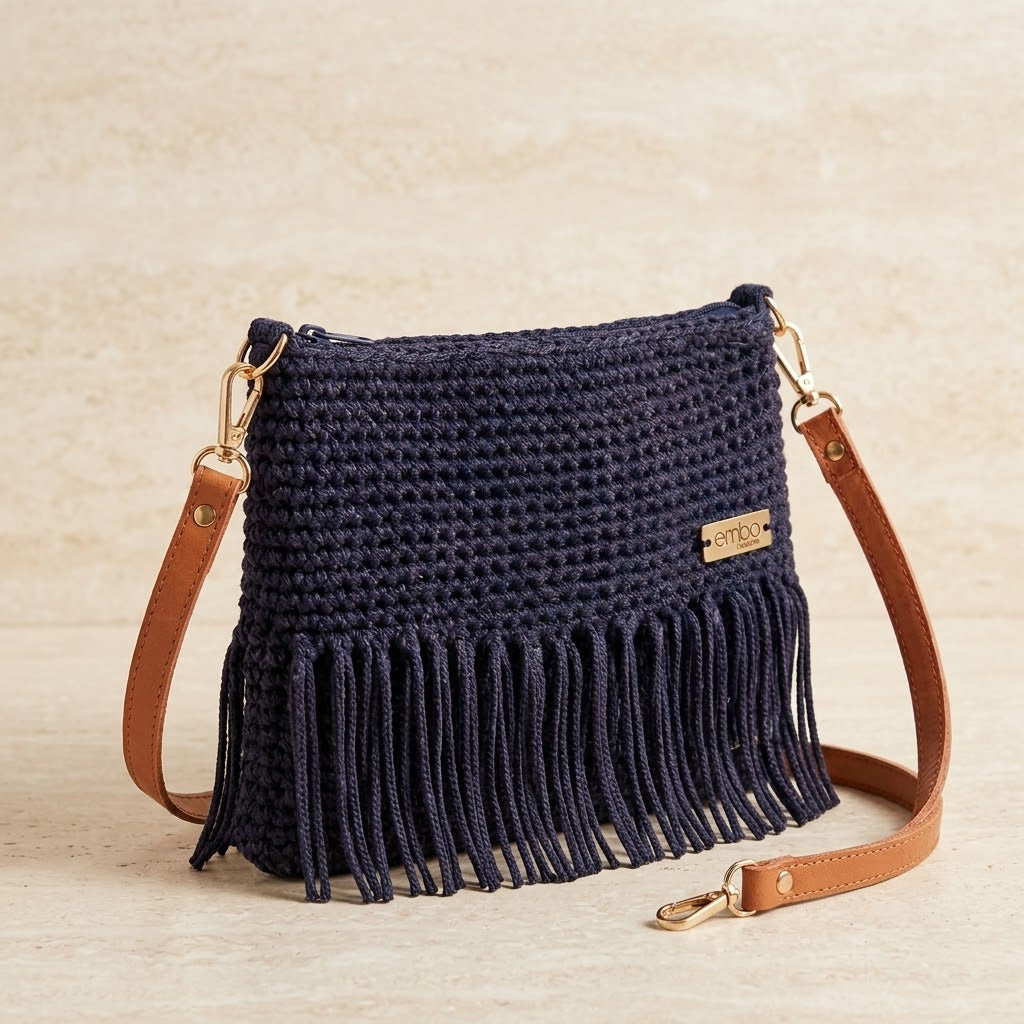 Fringed Sling Bag