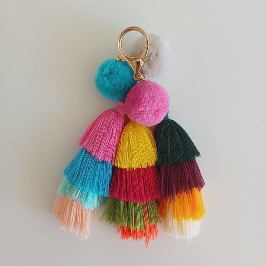 Rainbow Bag Tassel